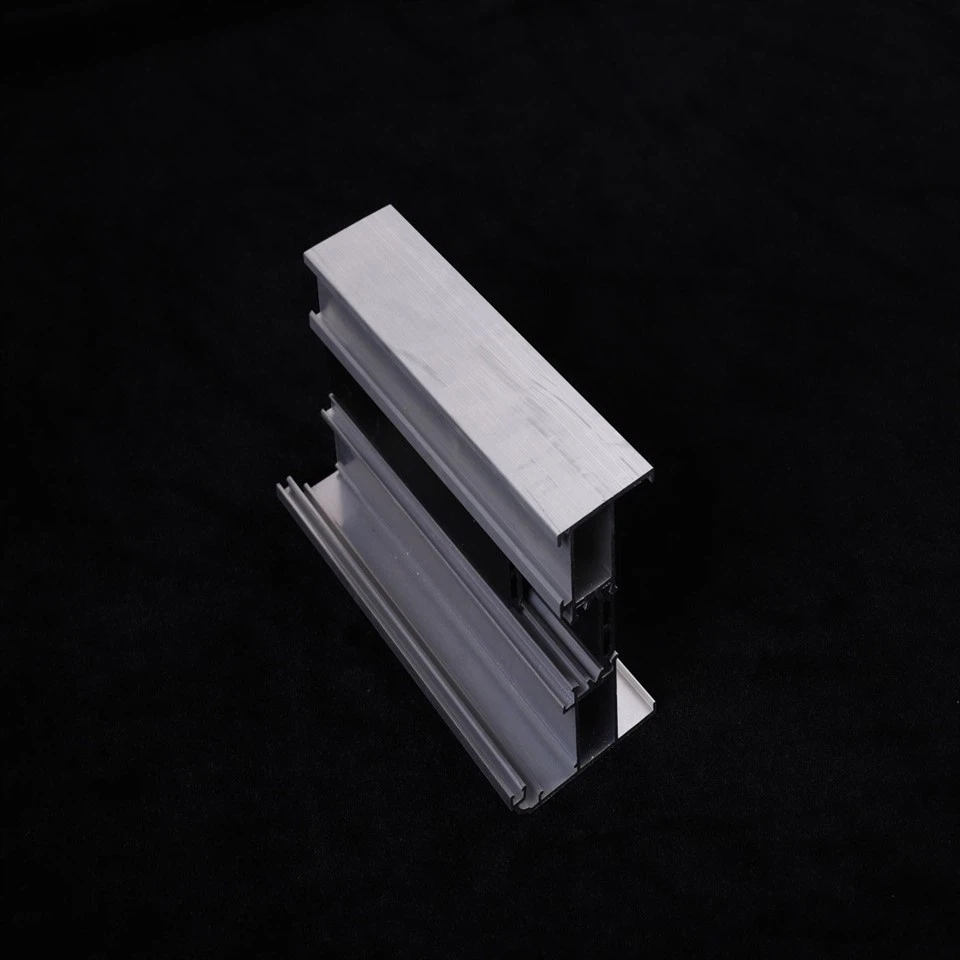 The Billets Of Extruded Aluminum Profiles Are Applied To Building Materials Doors And Windows
